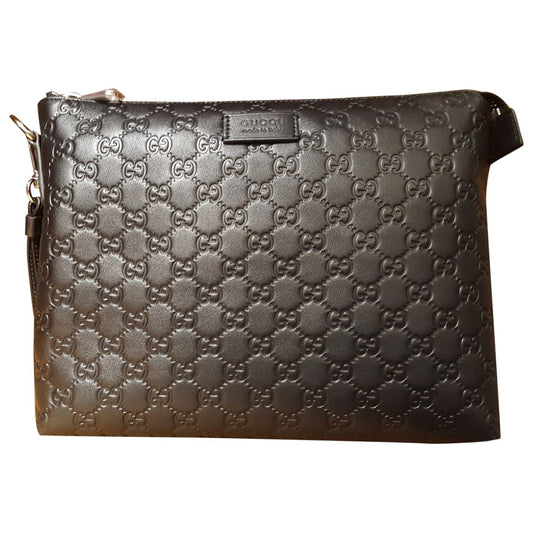 Gucci black leather bag