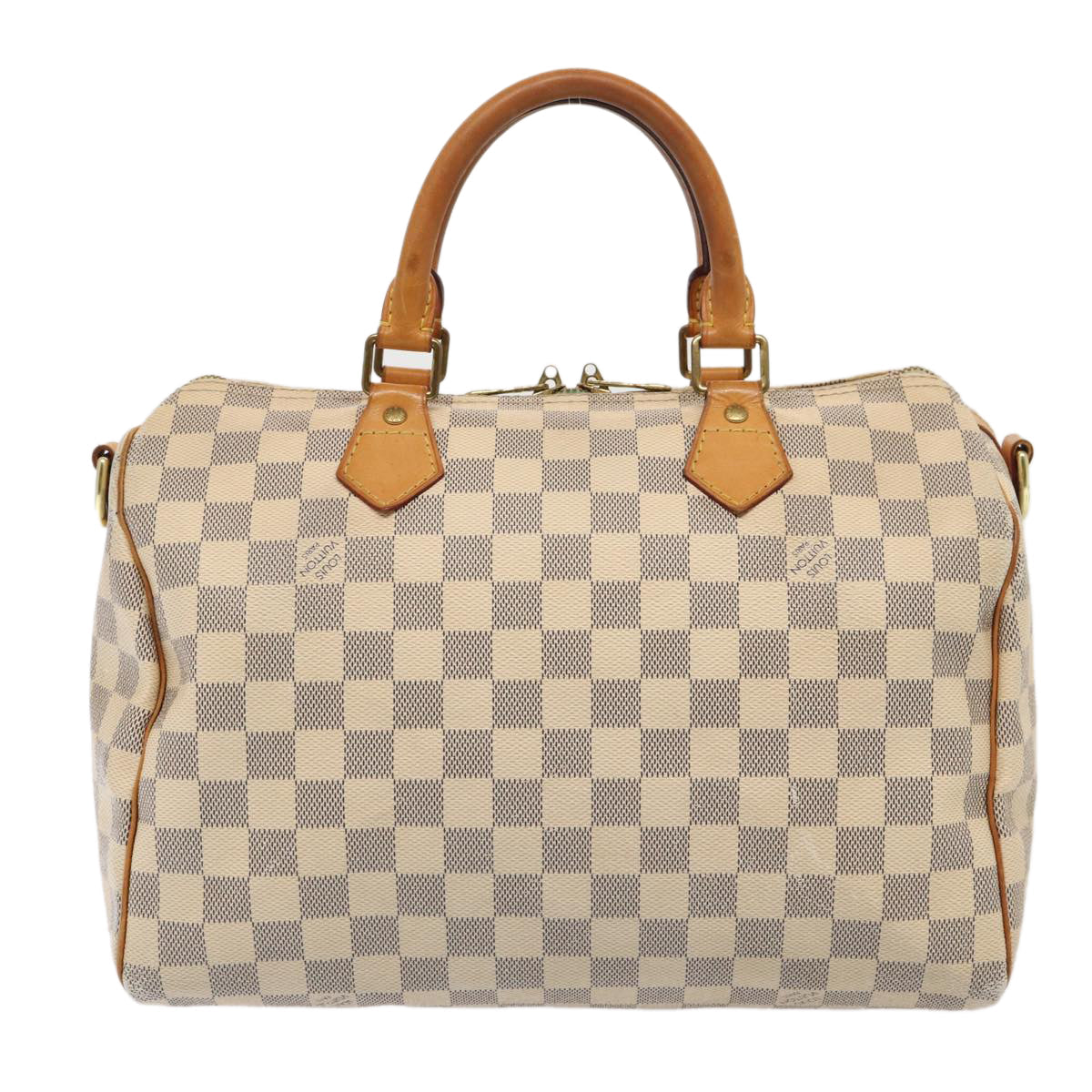 LOUIS VUITTON Damier Azur Bandouliere 30 Hand Bag 2way N41052 Auth 83635