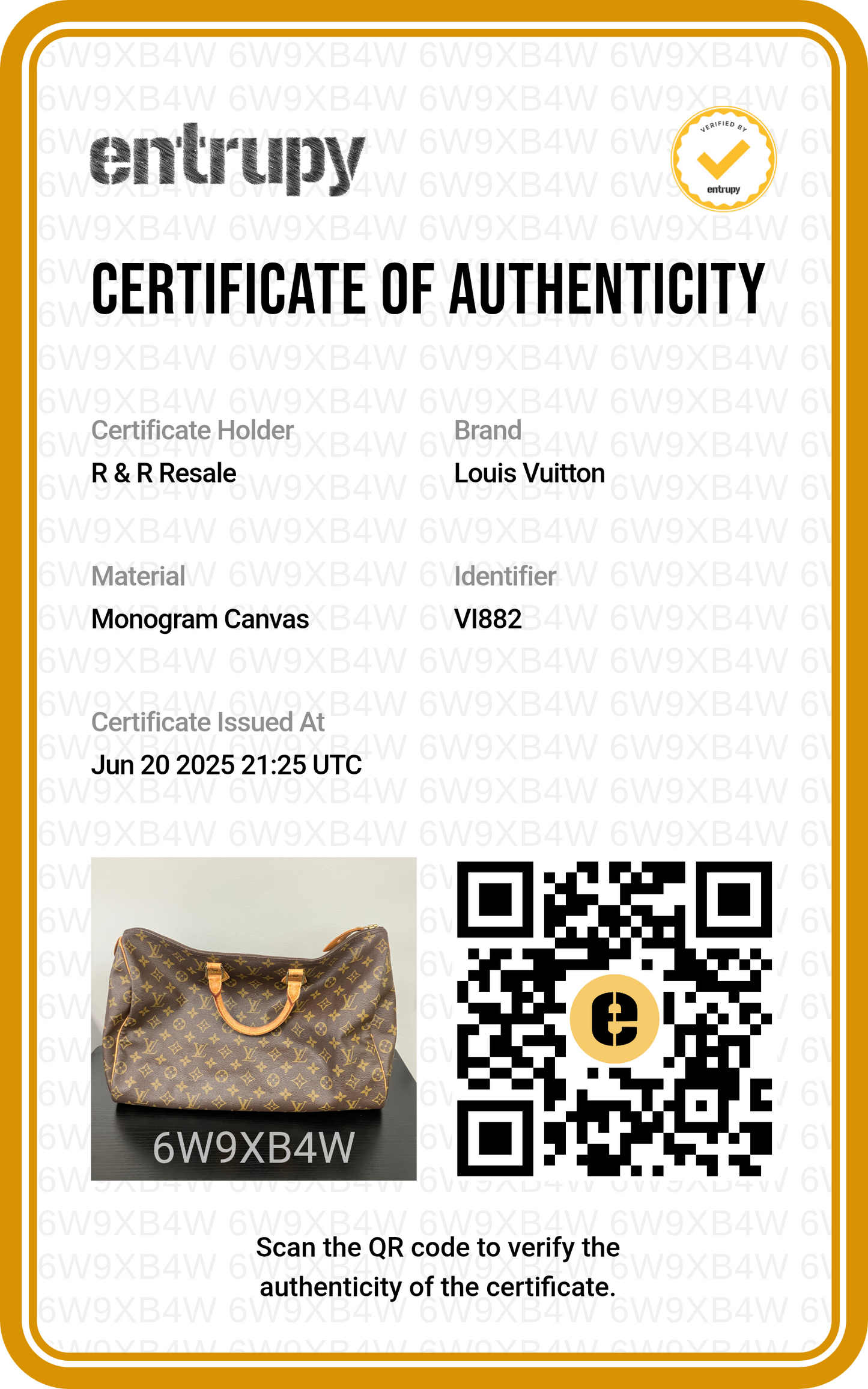 1982  Speedy 40 By Louis Vuitton In Brown Monogram, Size: 40