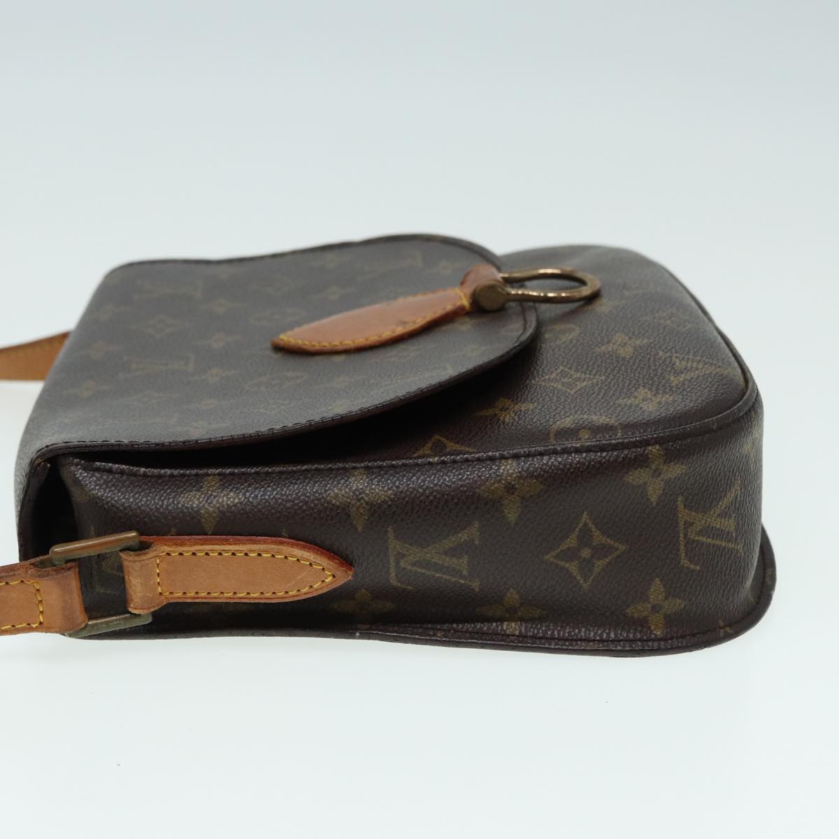 LOUIS VUITTON Monogram Saint Cloud GM Shoulder Bag M51242 LV Auth 83785