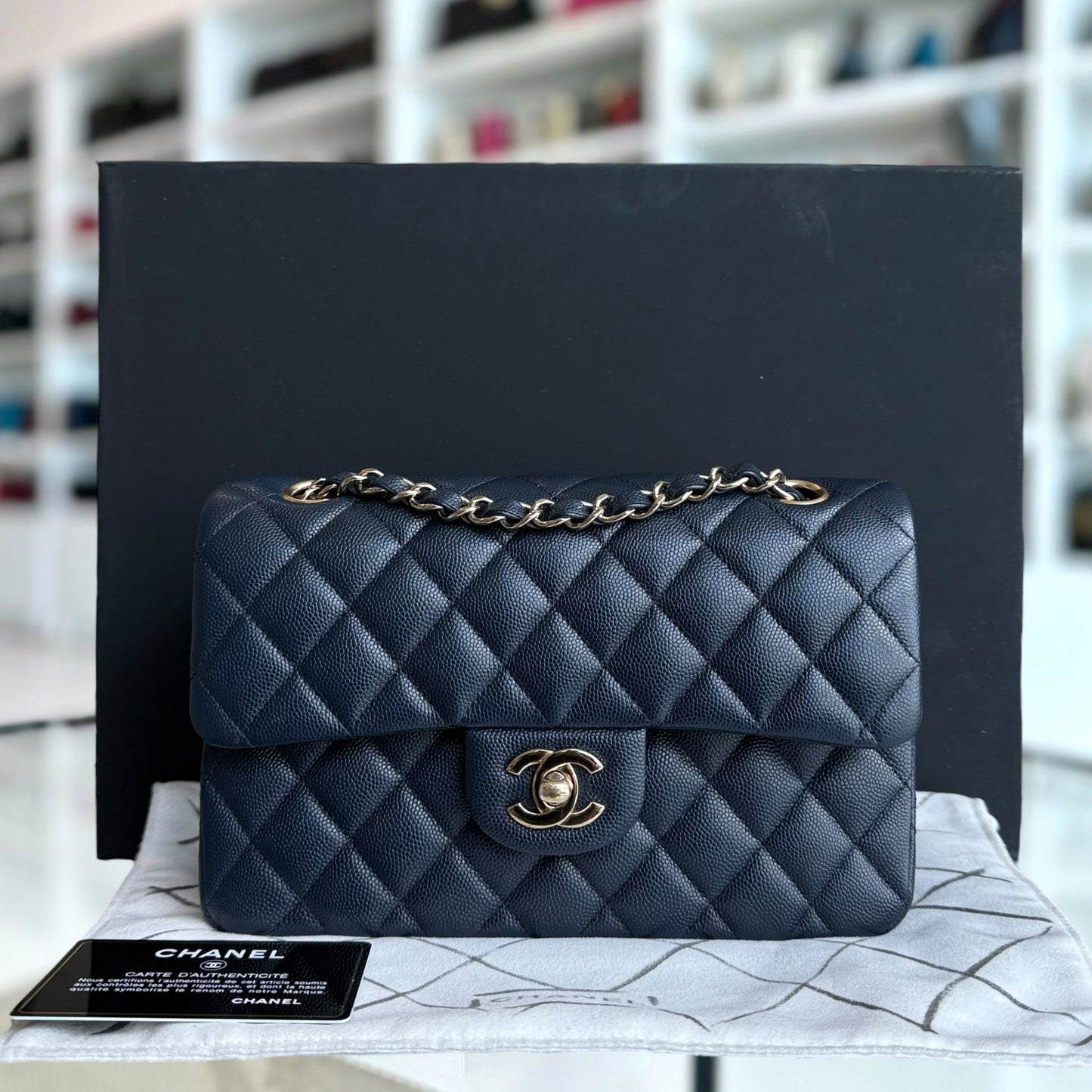 Chanel Classic Flap Small Shoulder Bag - EworeBags
