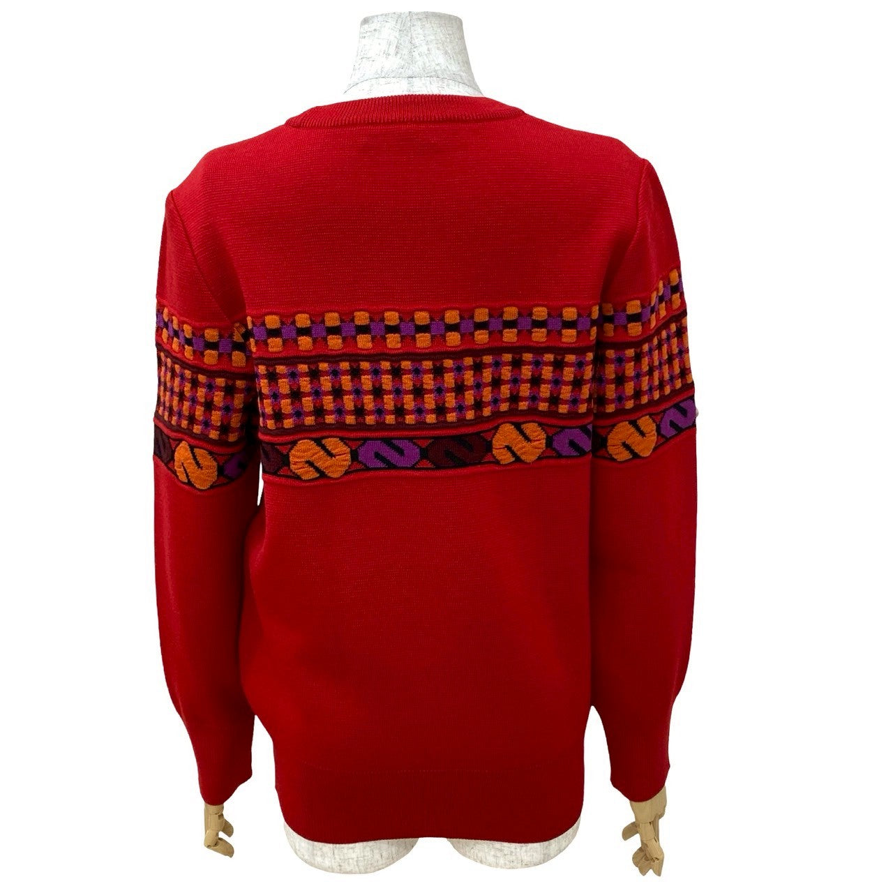 YVES SAINT LAURENT sweater wool Red M