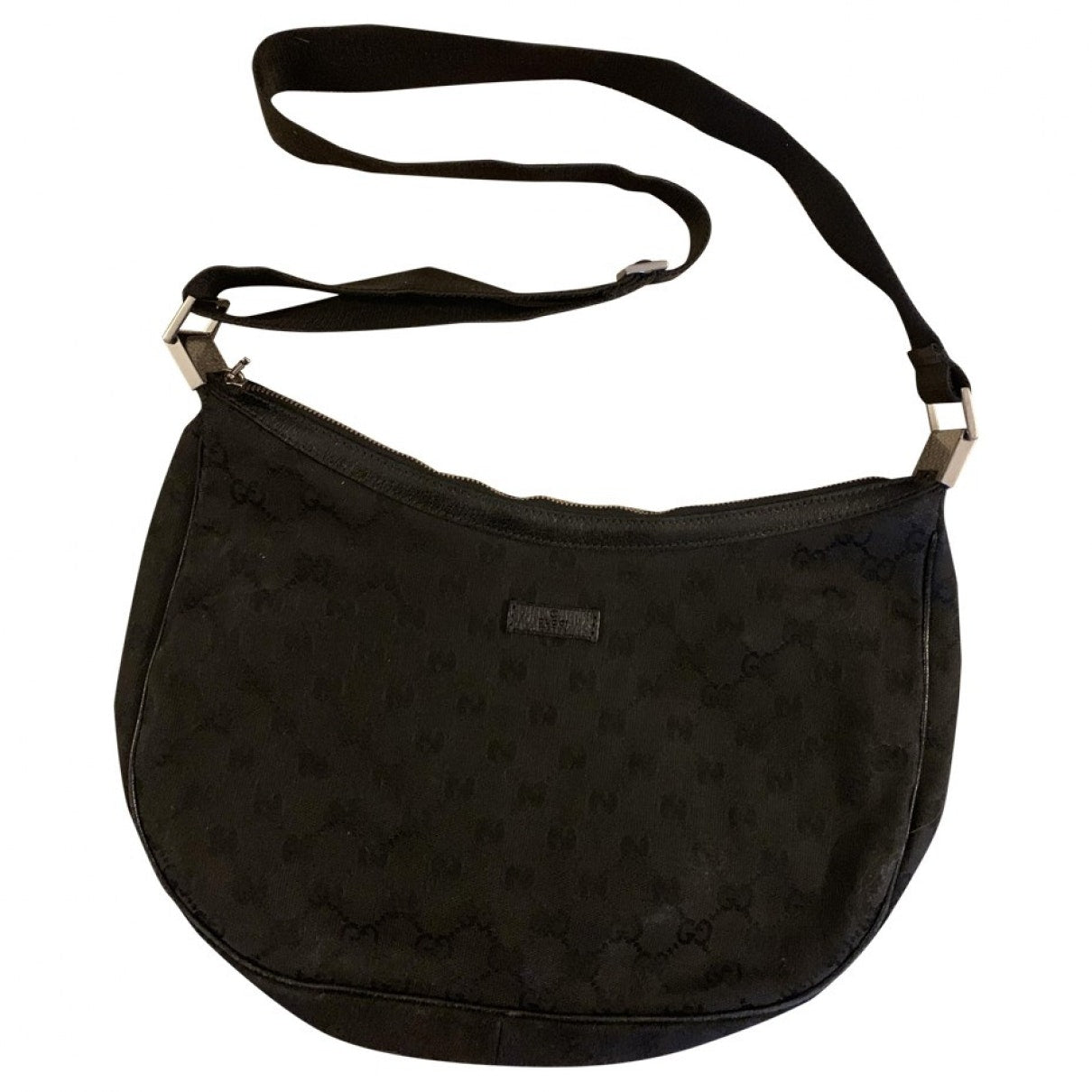 Gucci black cloth handbag