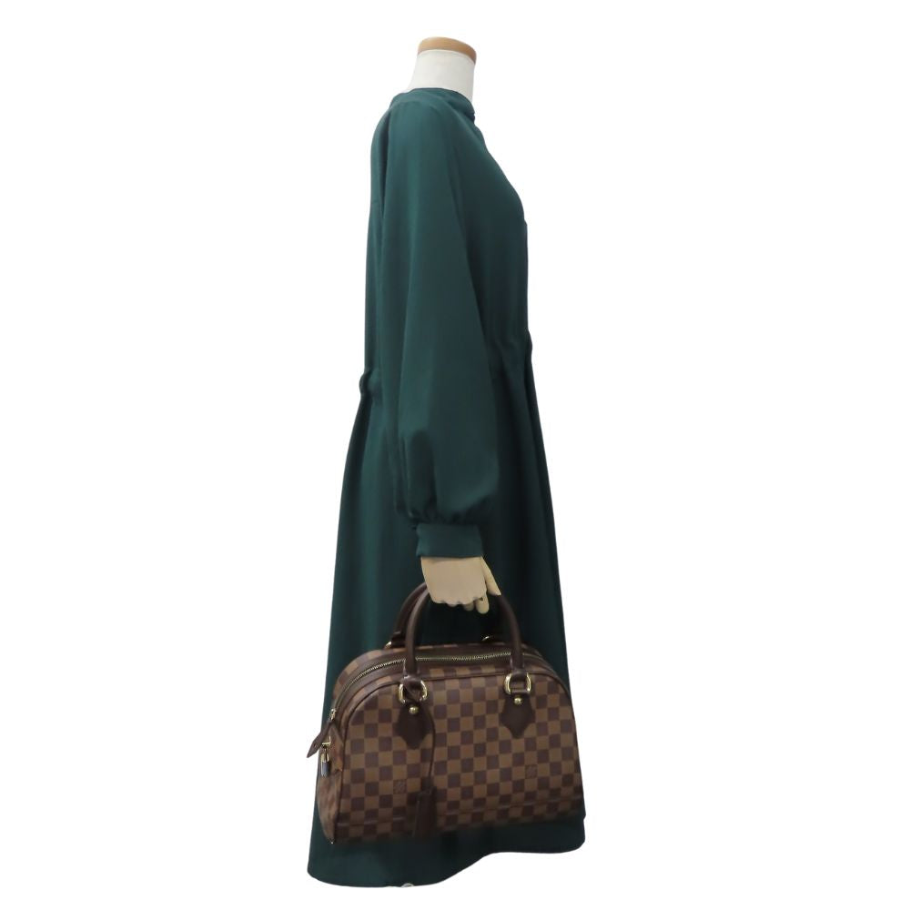 LOUIS VUITTON Handbag N60008 Damier, Leather Ebene Duomo Women