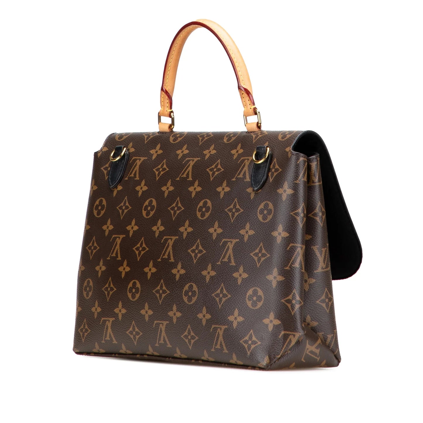 Brown Louis Vuitton Monogram Marignan Satchel