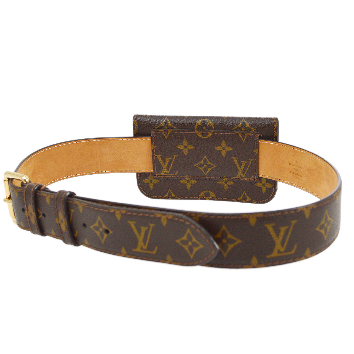 LOUIS VUITTON CEINTURE POCHETTE #90 M6933U