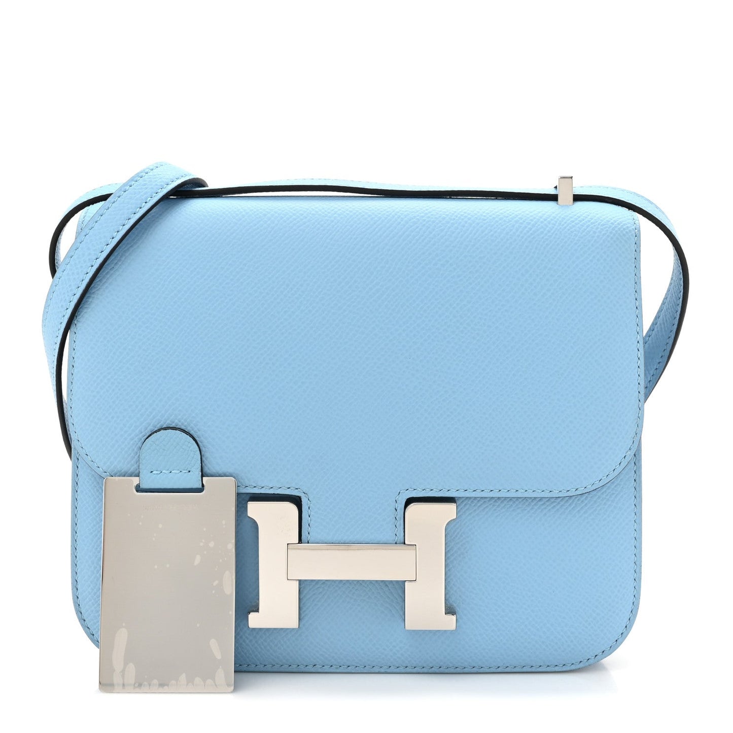 Hermes Epsom Constance 18 Celeste
