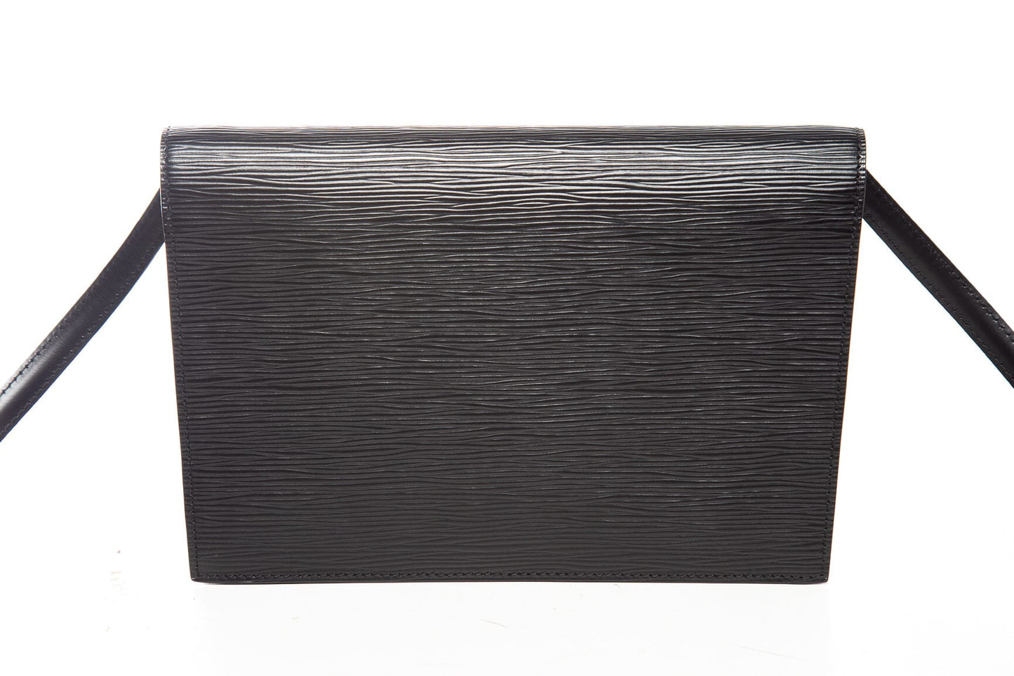 Louis Vuitton Black Epi Leather Hublot Shoulder Bag