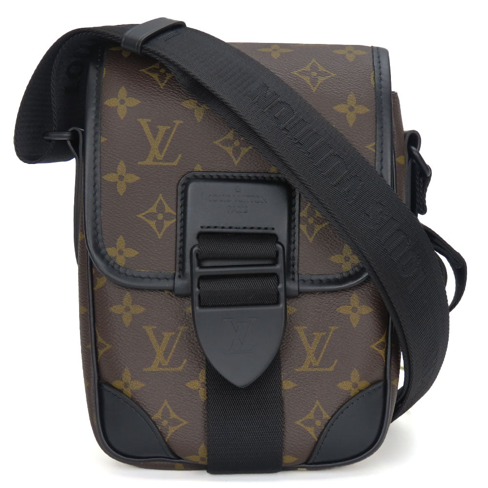 LOUIS VUITTON Shoulder Bag M46442 Monogram macacer Brown archie messenger