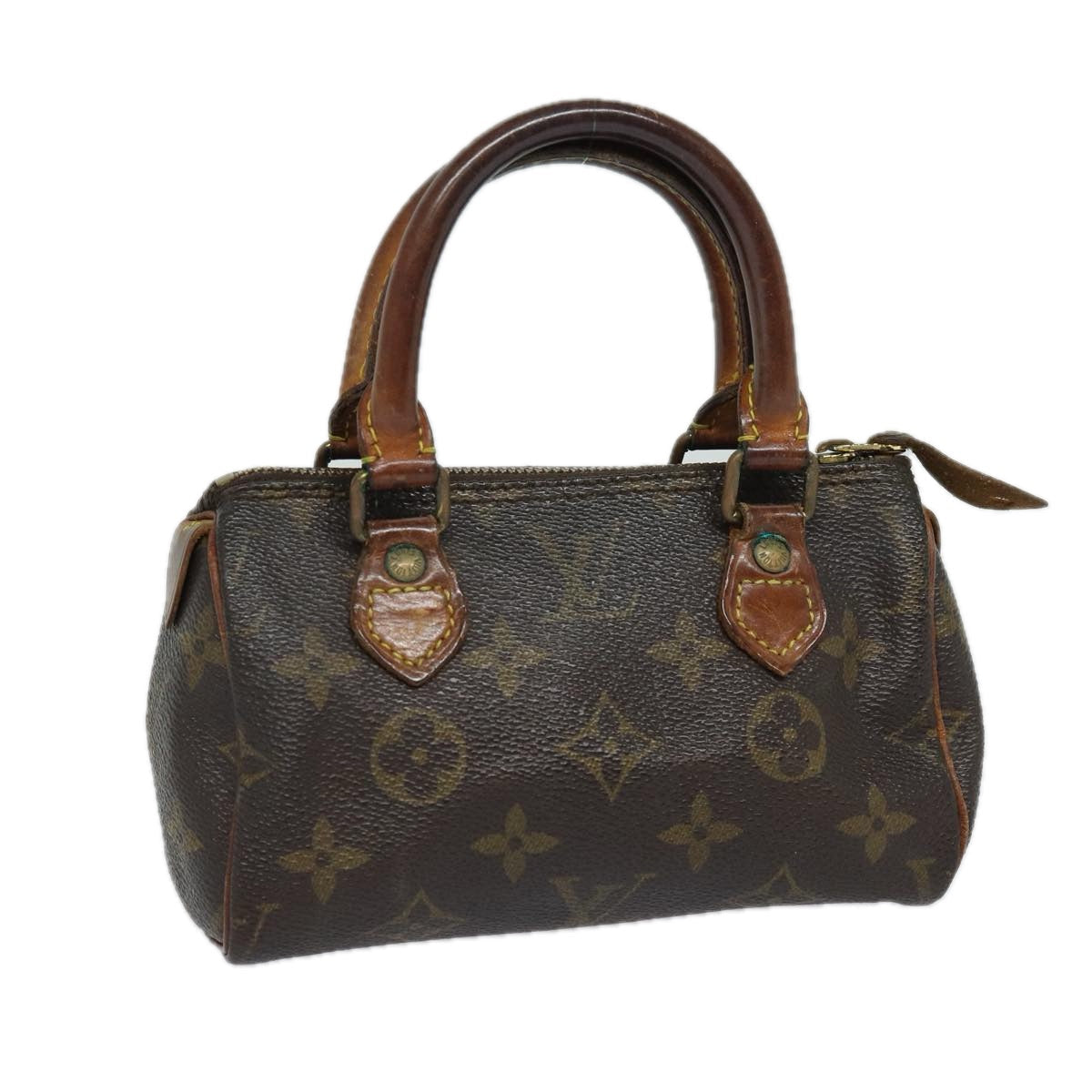 LOUIS VUITTON Monogram Mini Hand Bag M41534 LV Auth 84084