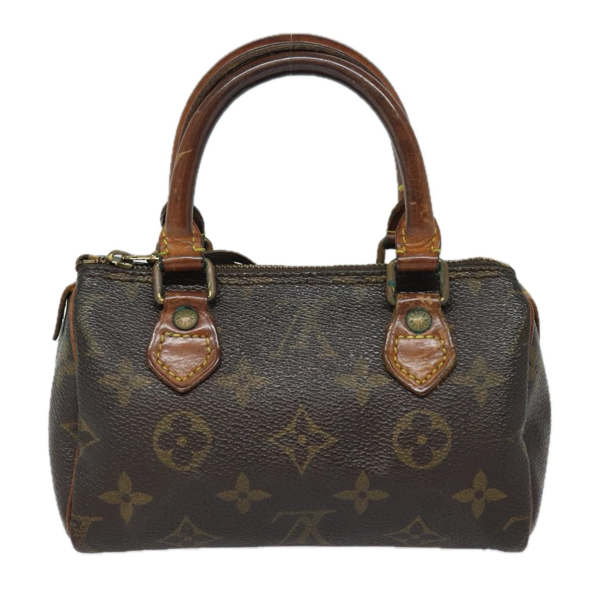 LOUIS VUITTON Monogram Mini Hand Bag M41534 LV Auth 84084
