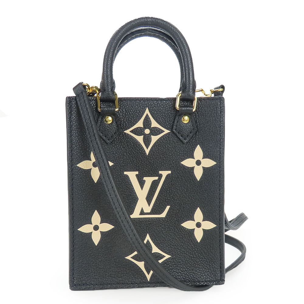 LOUIS VUITTON Handbag M81416 Monogram Ann Platt black Petit Sac Plat