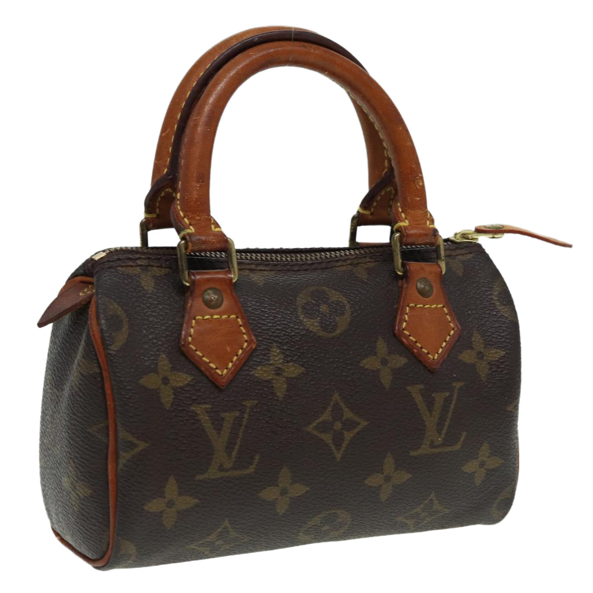 LOUIS VUITTON Monogram Mini Hand Bag M41534 LV Auth 84151