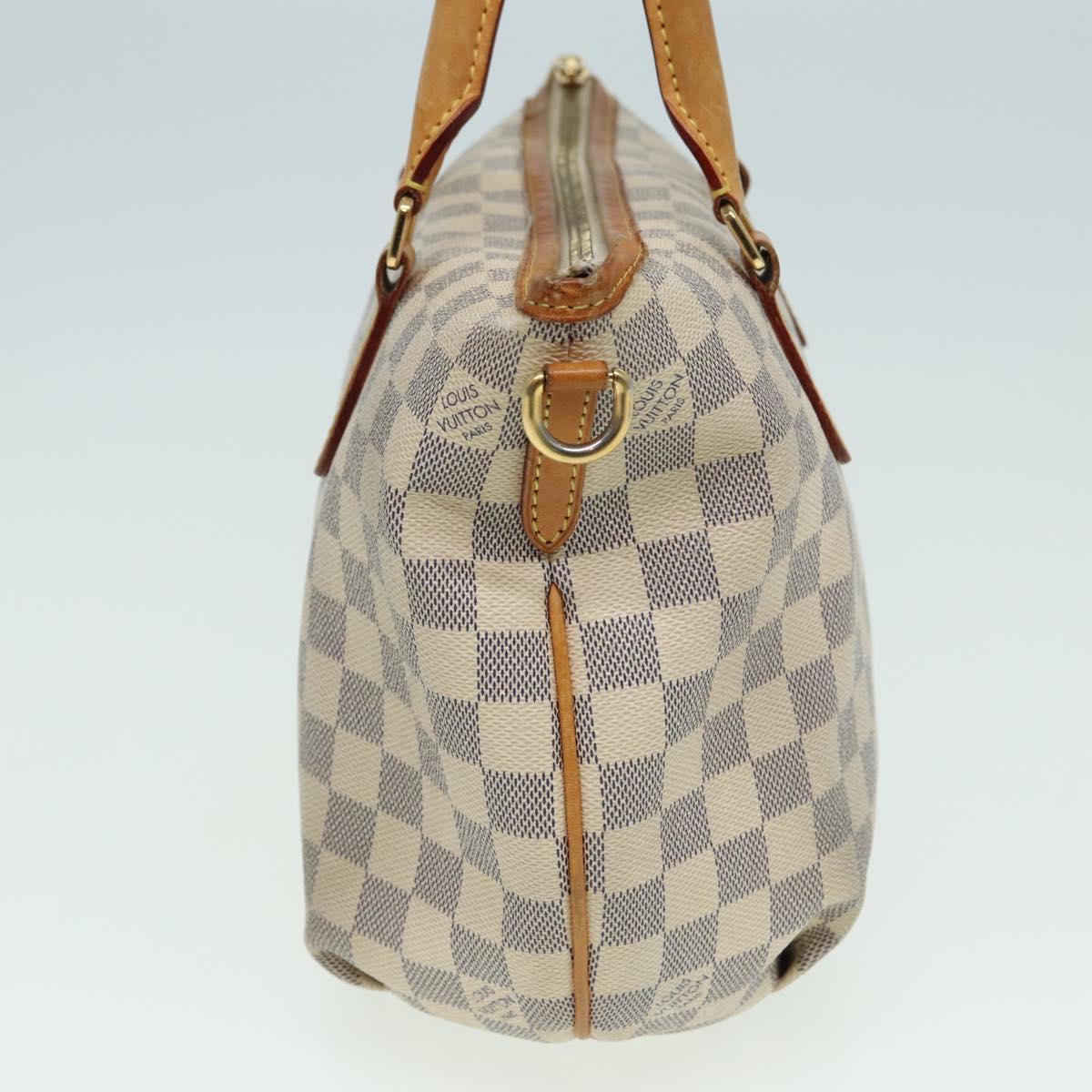LOUIS VUITTON Damier Azur Riviera PM Tote Bag 2way N48250 LV Auth 84244