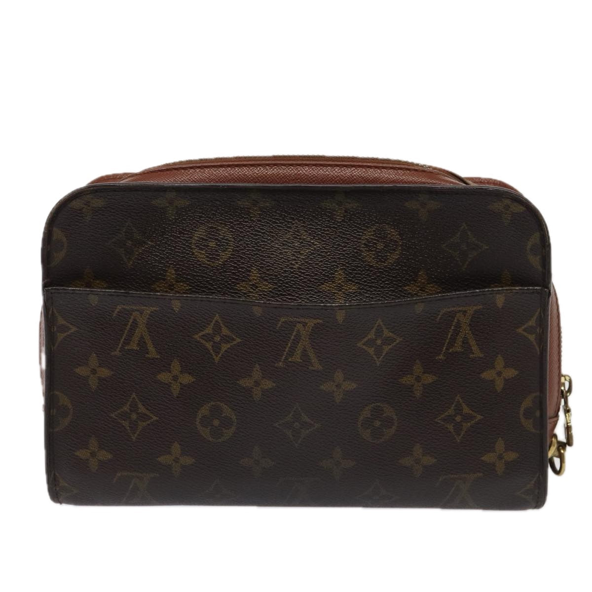 LOUIS VUITTON Monogram Orsay Clutch Bag M51790 LV Auth 84292