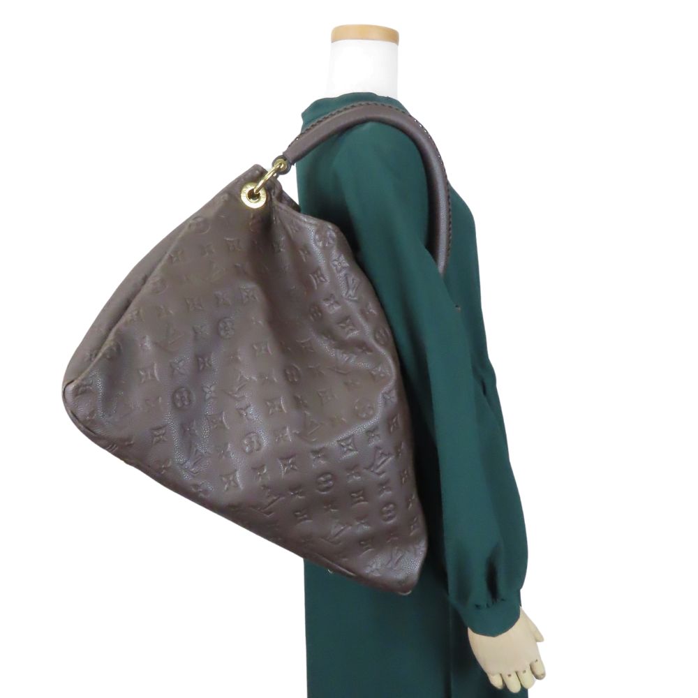 LOUIS VUITTON Shoulder Bag M94171 Monogram Ann Platt Dark brown ArtsyMM Women