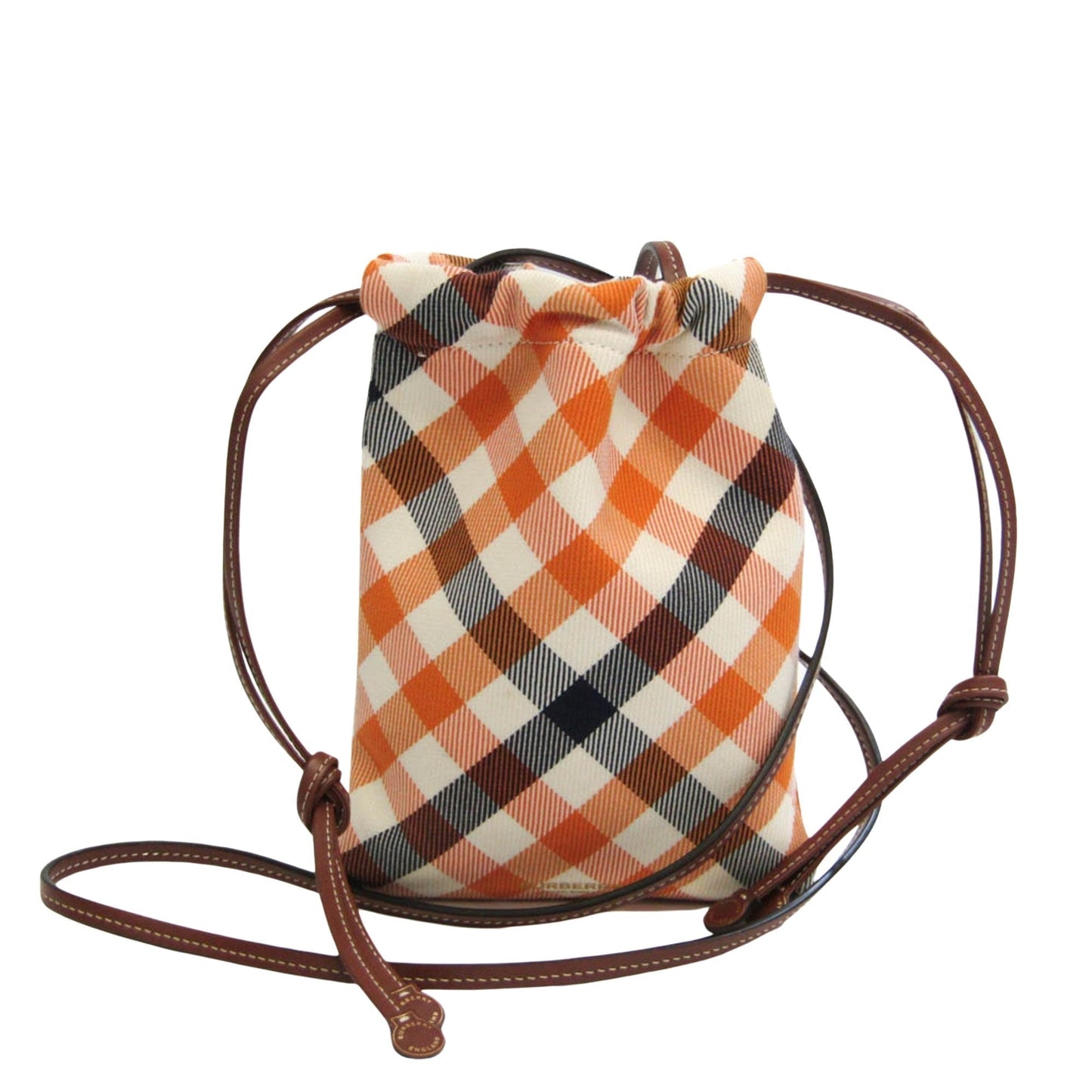 Luxury Burberry Plaid Shoulder Bag