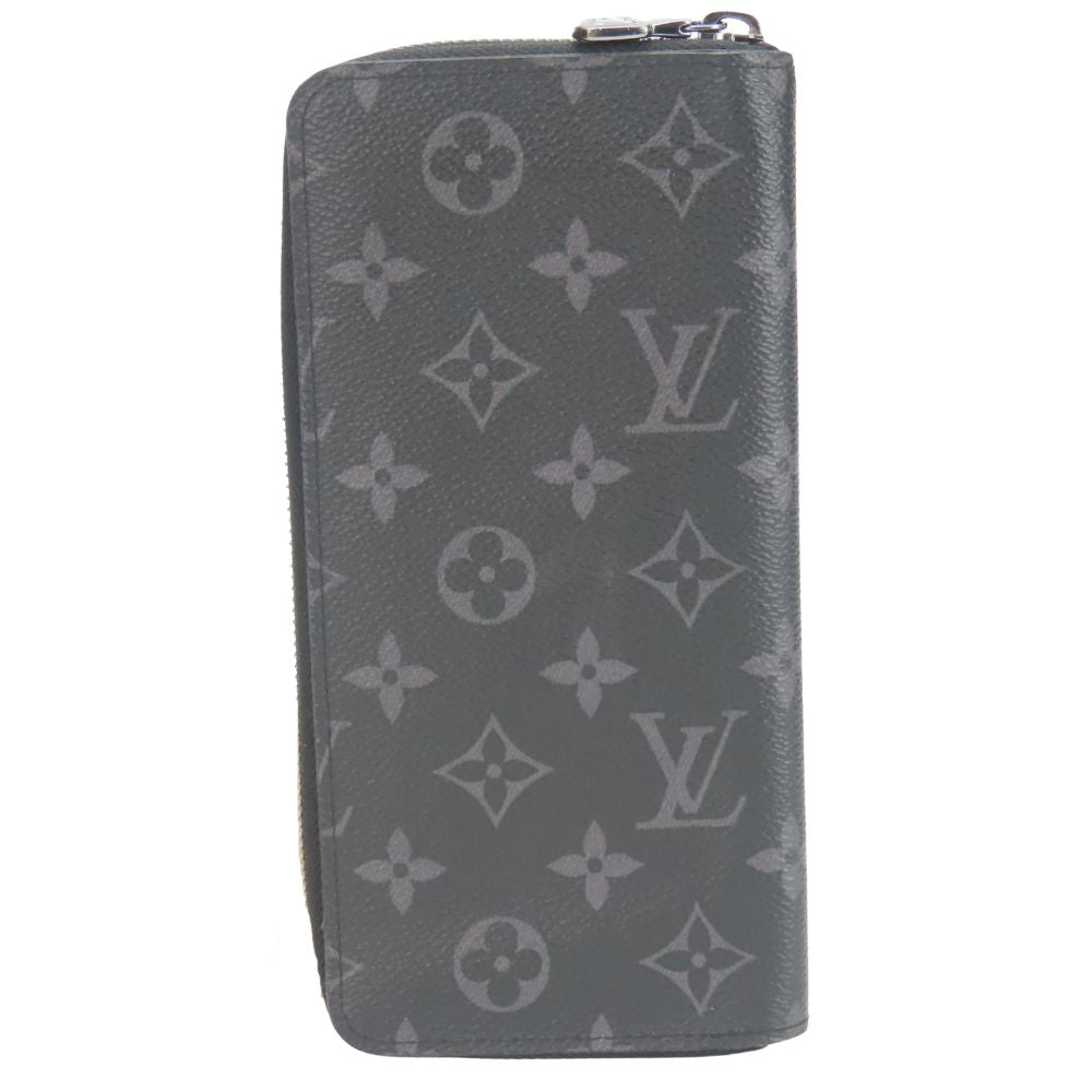 LOUIS VUITTON Long Wallet Purse M62295 Monogram Eclipse black Zippy Wallet Vertical mens
