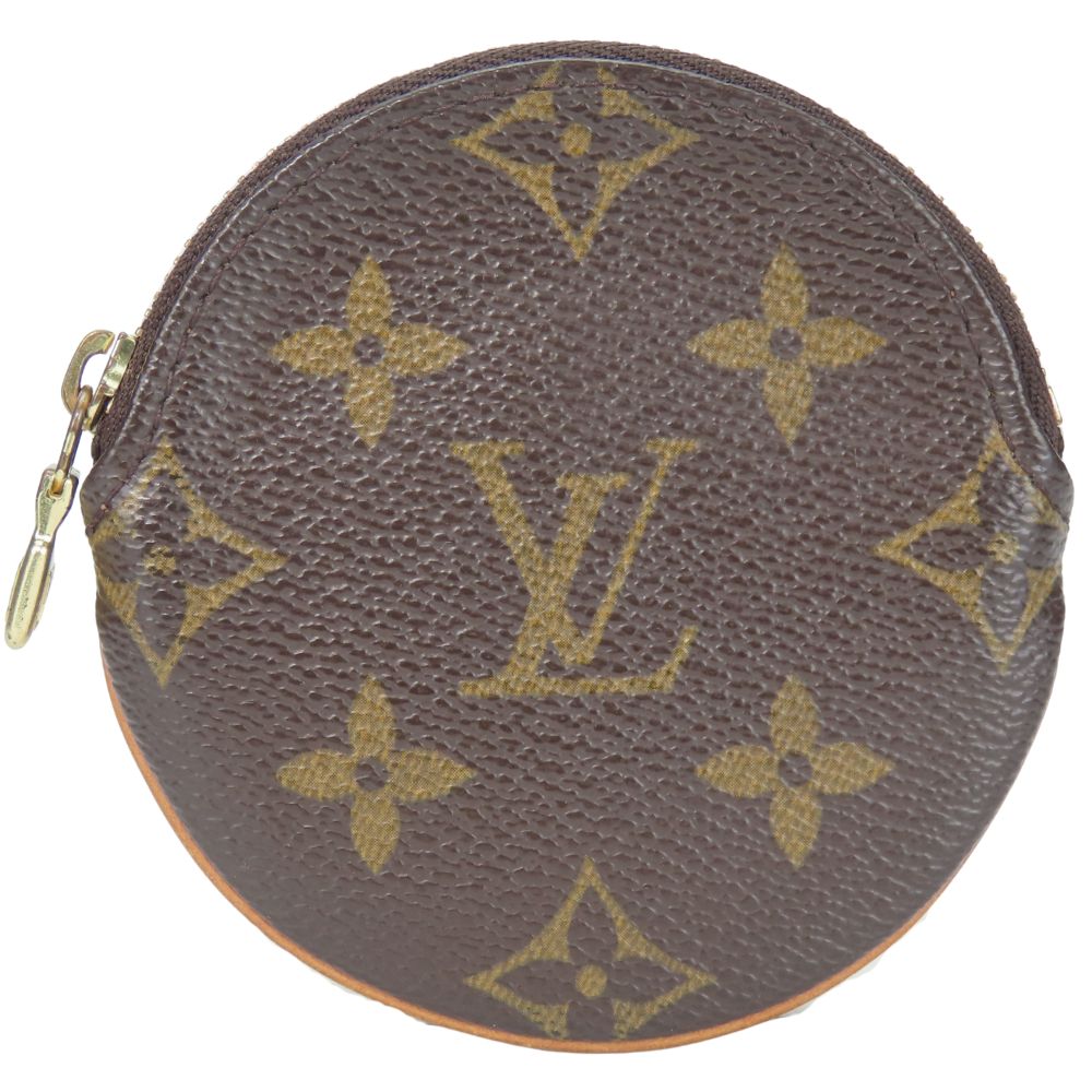 LOUIS VUITTON Coin case M61926 Monogram Brown Portonet Ron Women(Unisex)