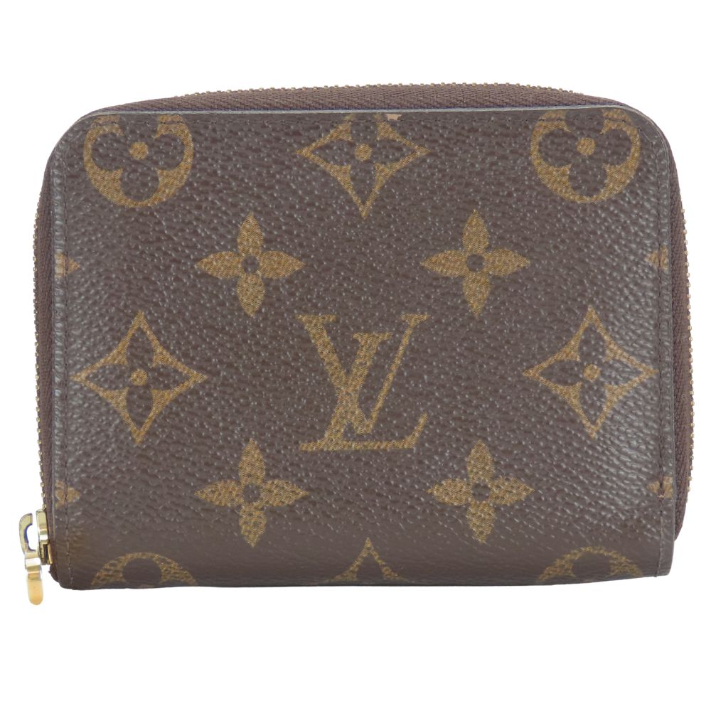 LOUIS VUITTON Coin case M60067 Monogram Brown Zippy coin purse Women(Unisex)