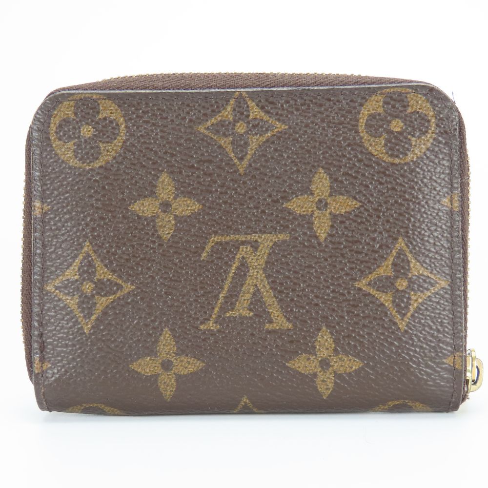 LOUIS VUITTON Coin case M60067 Monogram Brown Zippy coin purse Women(Unisex)