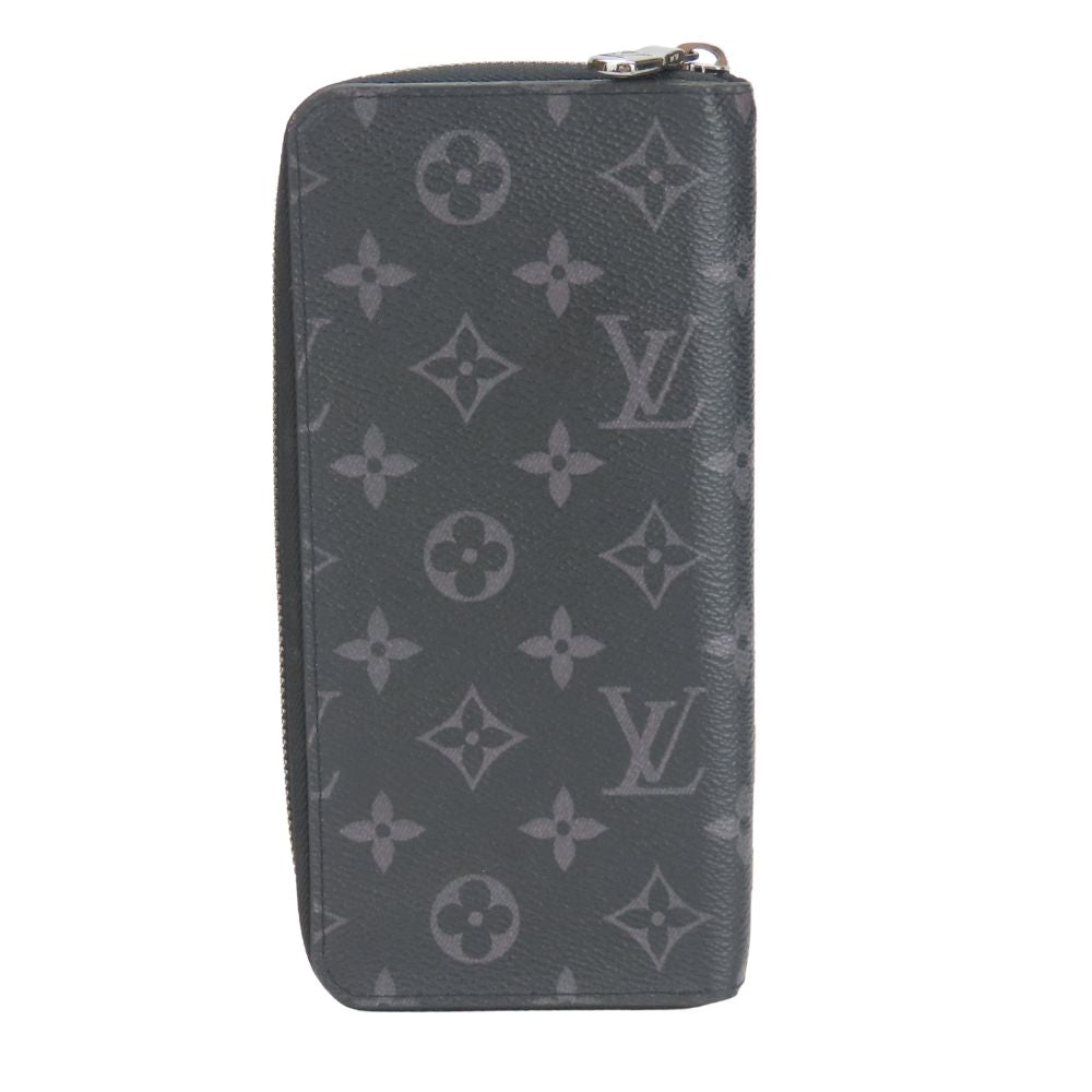 LOUIS VUITTON Long Wallet Purse M62295 Monogram Eclipse black Zippy Wallet Vertical mens