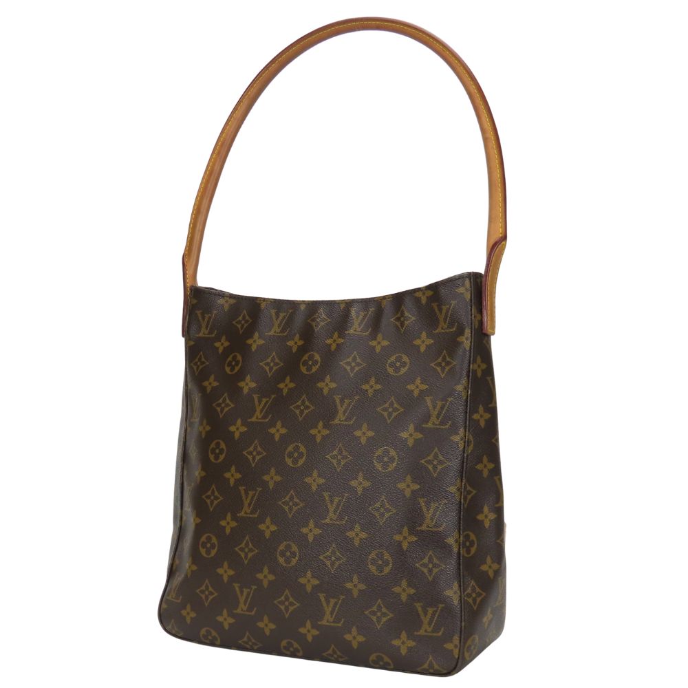 LOUIS VUITTON Shoulder Bag M51145 Monogram Brown LoopingGM