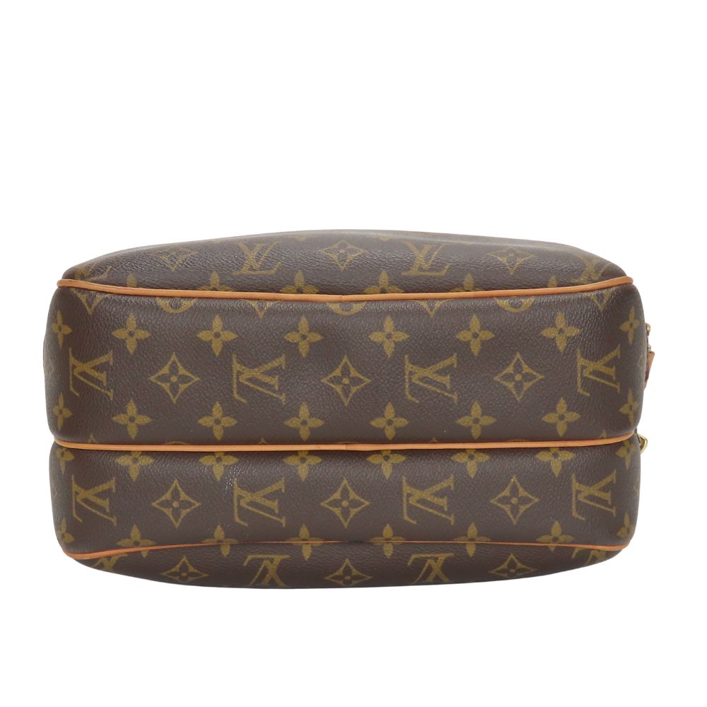 LOUIS VUITTON Shoulder Bag M45254 Monogram Brown Reporter PM