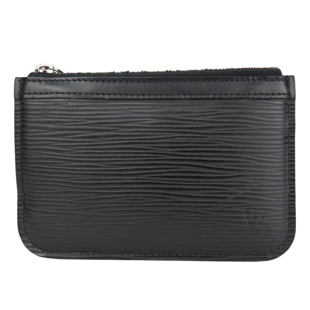 LOUIS VUITTON Coin case M66602 Epi Leather Noir Pochette Cre mens
