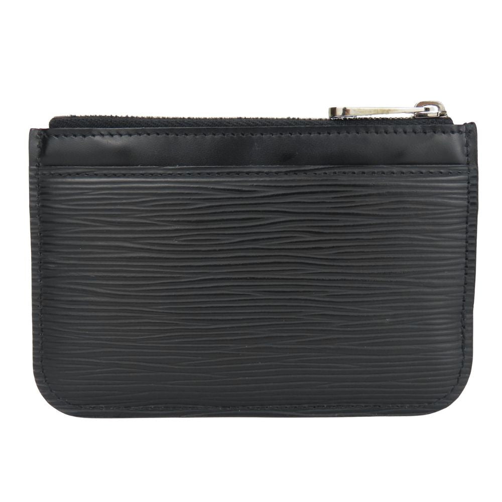LOUIS VUITTON Coin case M66602 Epi Leather Noir Pochette Cre mens