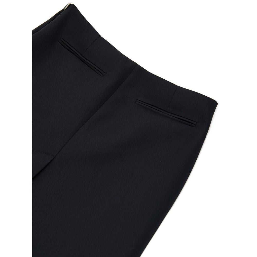 Gucci Black Wool Midi Women's Skirt