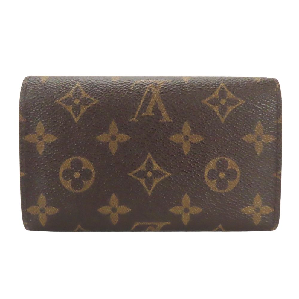 LOUIS VUITTON Bifold Wallet M61730 Monogram Brown Portomonet Bie Tresol Women