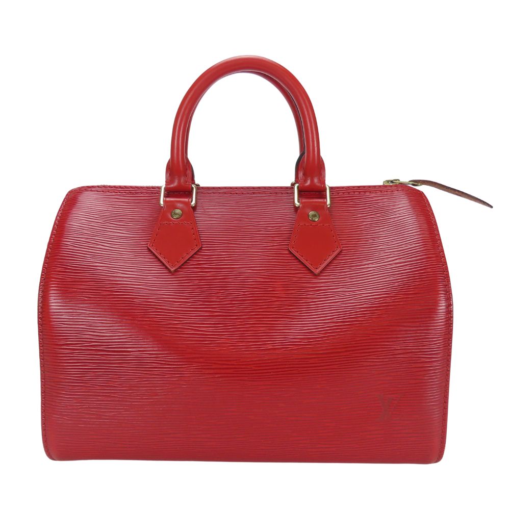 LOUIS VUITTON Handbag M43017 Epi Leather Red Speedy 25 Women