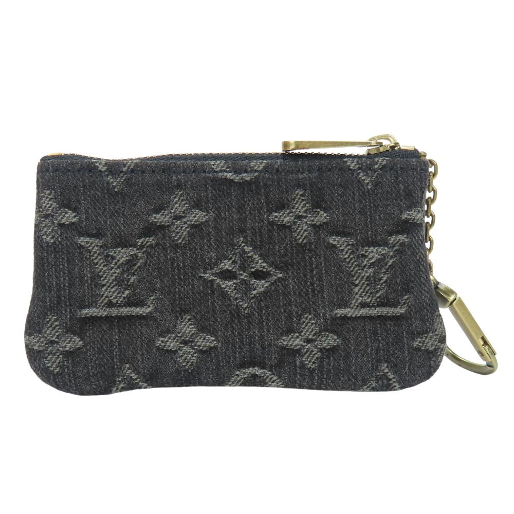 LOUIS VUITTON Coin case M95616 Monogram denim gray Pochette cree mens(Unisex)