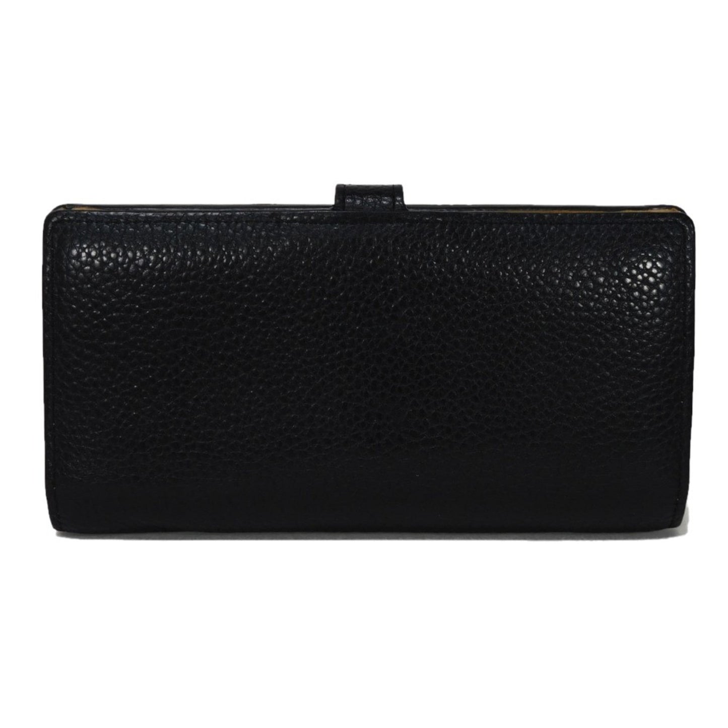 Louis Vuitton Camel Noir Leather Coin Purse/Coin Case