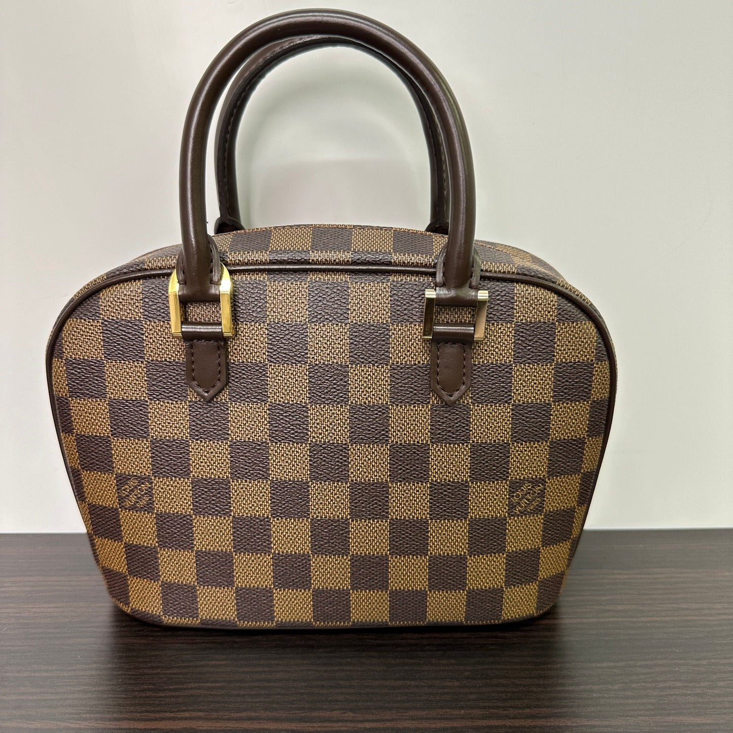 Louis Vuitton Damier Ebene Sarria Mini Bag - Brown Handle Bags, Handbags LB118746