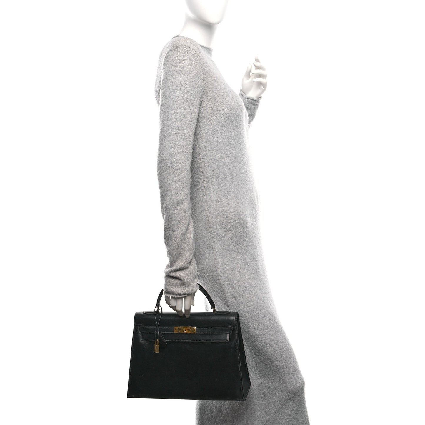 Hermes Box Kelly Sellier 32 Black