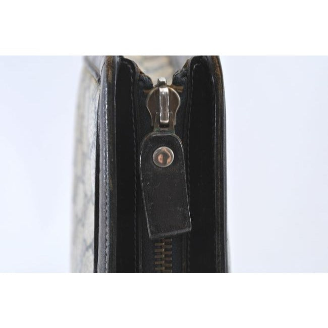 Gucci Leather Canvas Tote