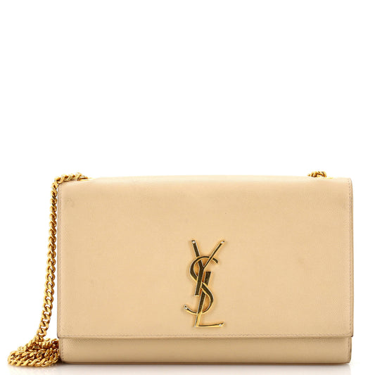 Luxury Saint Laurent Trending 2025 Classic Monogram Crossbody Bag Grainy Leather Medium