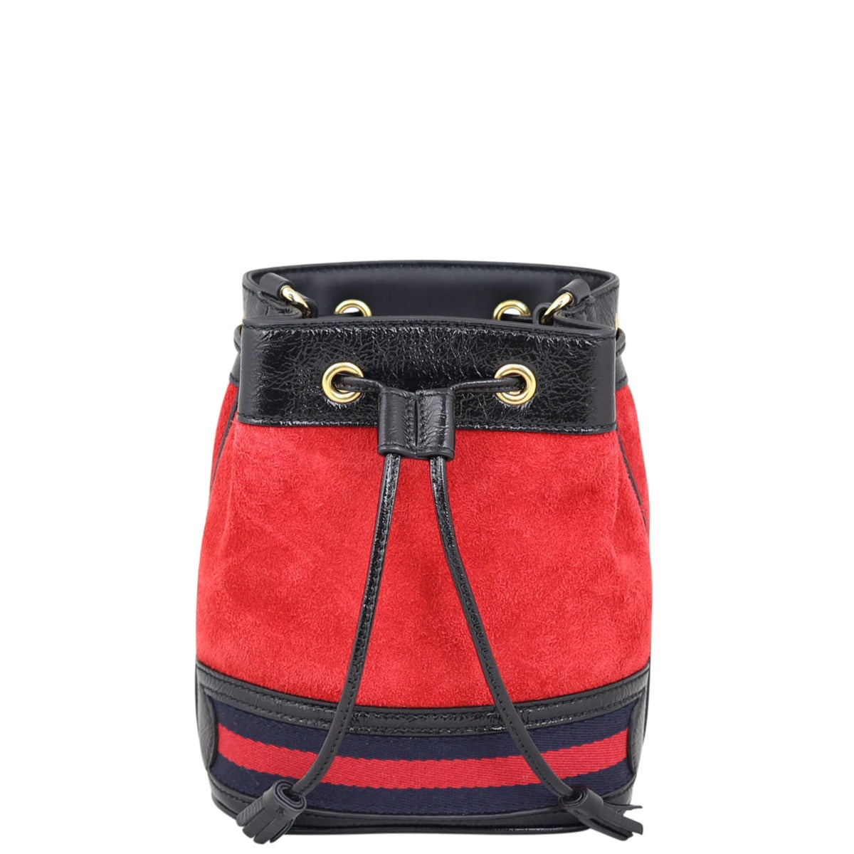 Gucci Ophidia Suede Bucket Bag Mini