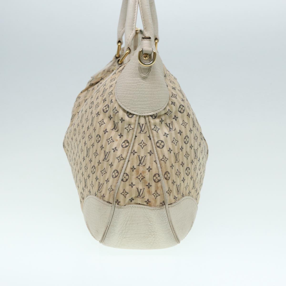 LOUIS VUITTON Monogram Mini Lin Croisette Marina GM Bag 2way M95492 Auth 85081
