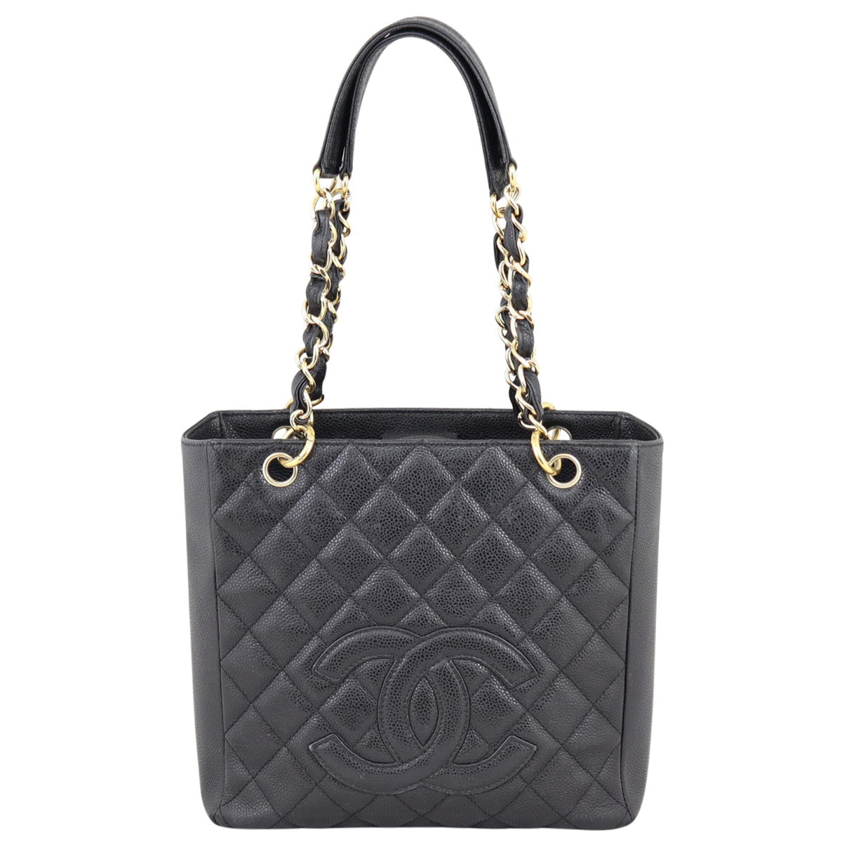 Chanel Petite Shopping Tote | Black