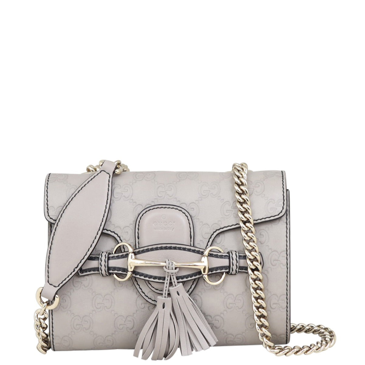 Gucci Emily Guccissima Mini Chain Shoulder bag
