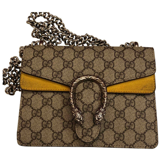 Gucci dionysus beige cloth handbag