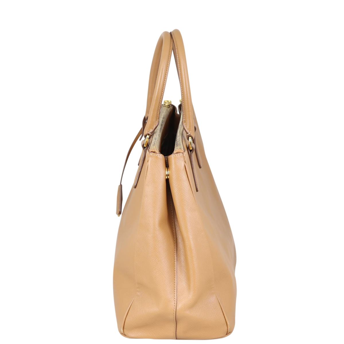 Prada Saffiano Lux Galleria Double Zip Tote Large
