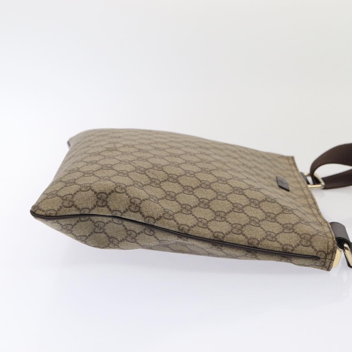 Gucci Leather Canvas Shoulder Bag