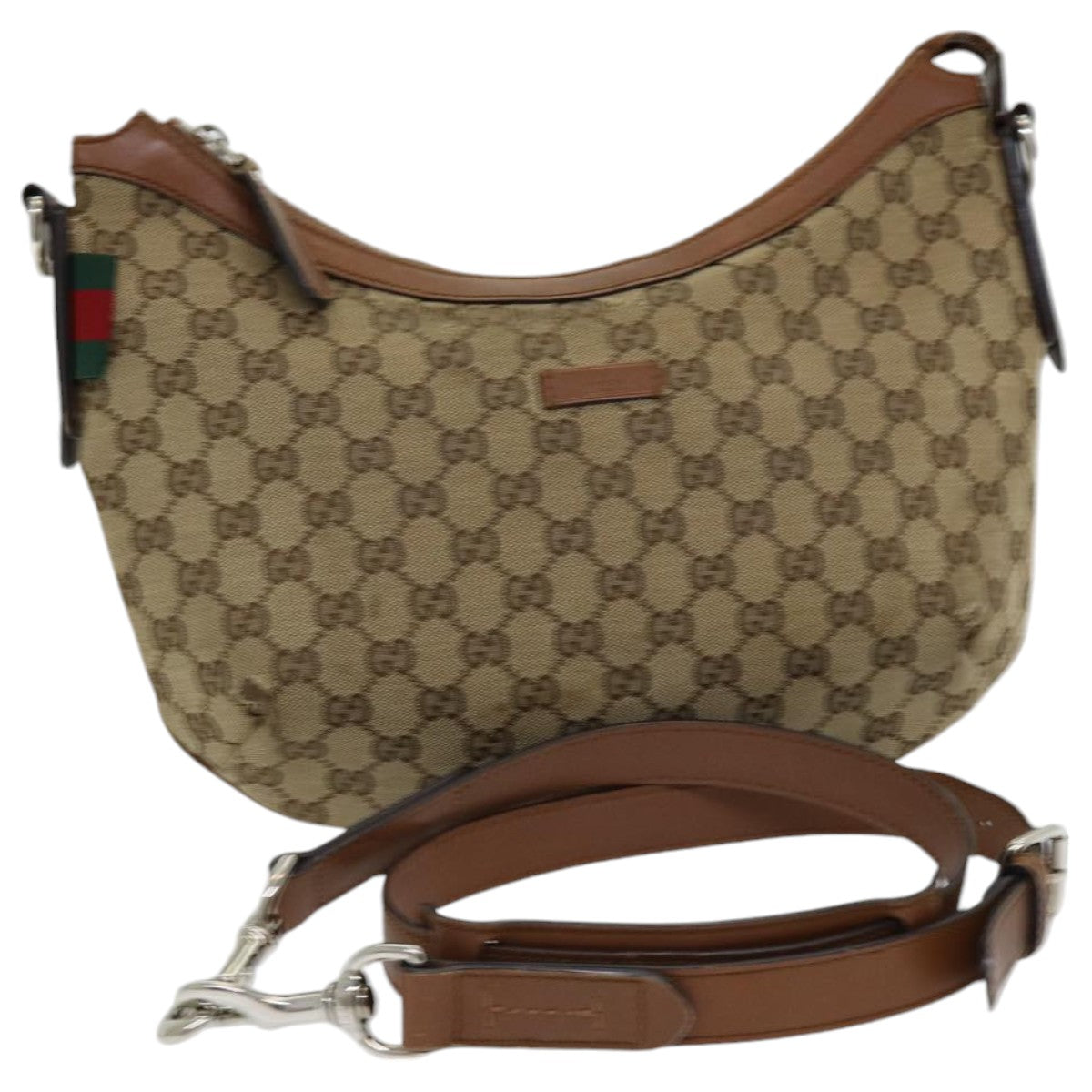 Gucci Canvas Shoulder Bag