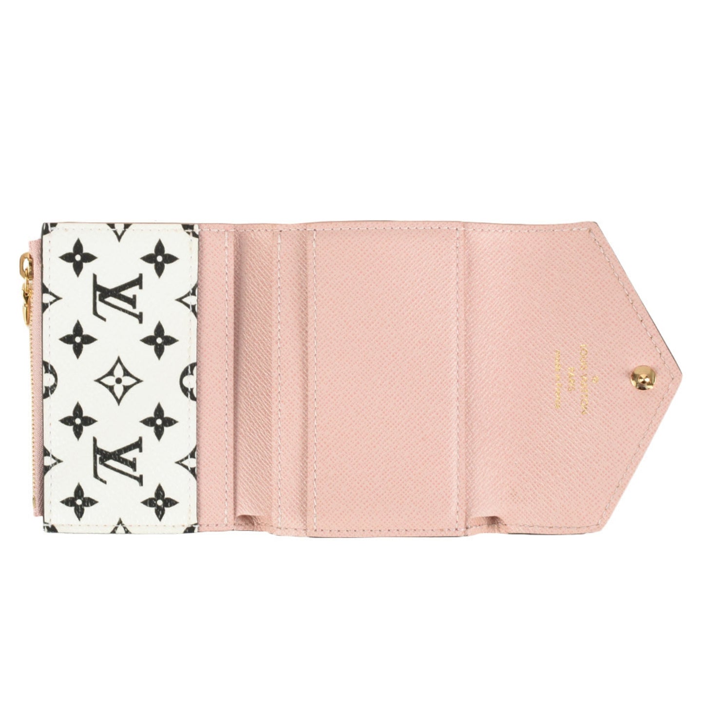 Louis Vuitton Monogram pink Color Monogram Wallet (Tri-Fold)