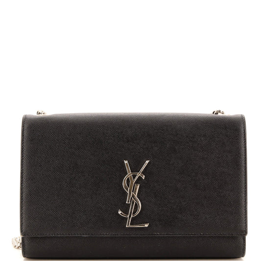 Luxury Saint Laurent Trending 2025 Classic Monogram Crossbody Bag Grainy Leather Medium