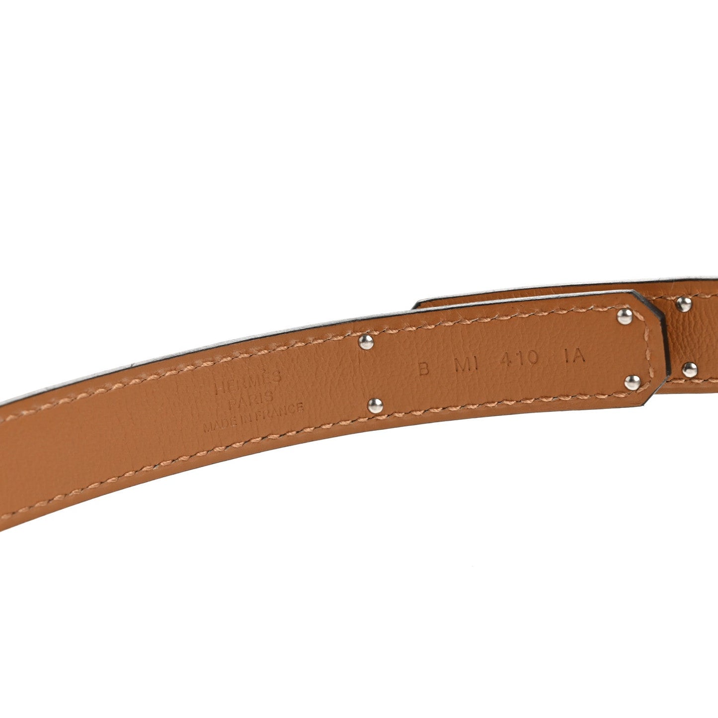 Hermes Epsom Kelly Pocket Belt Gold
